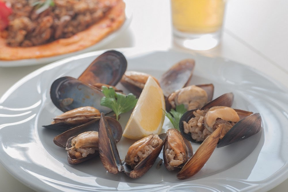 What is stuffed mussels?